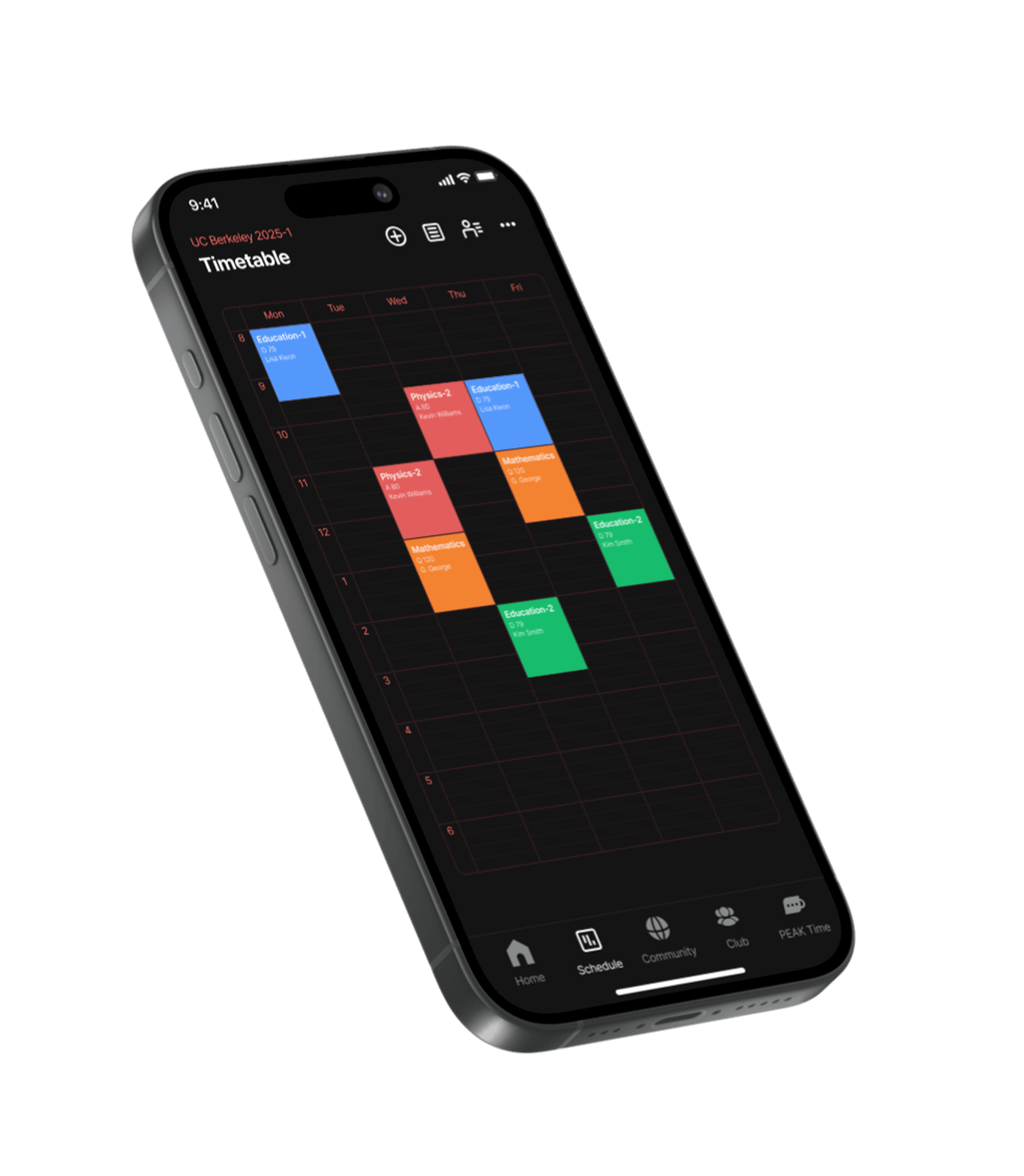 App feature overview
